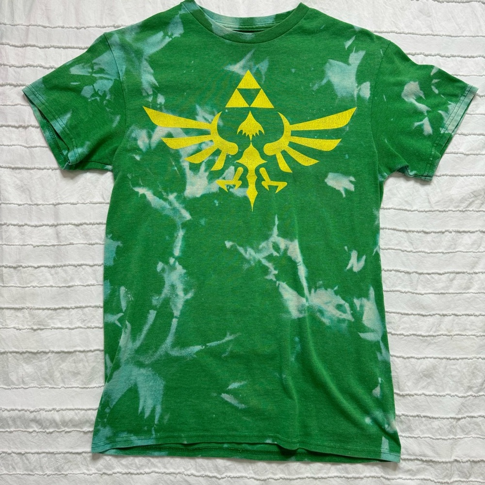 Zelda Graphic tee | Bleach tie dyed